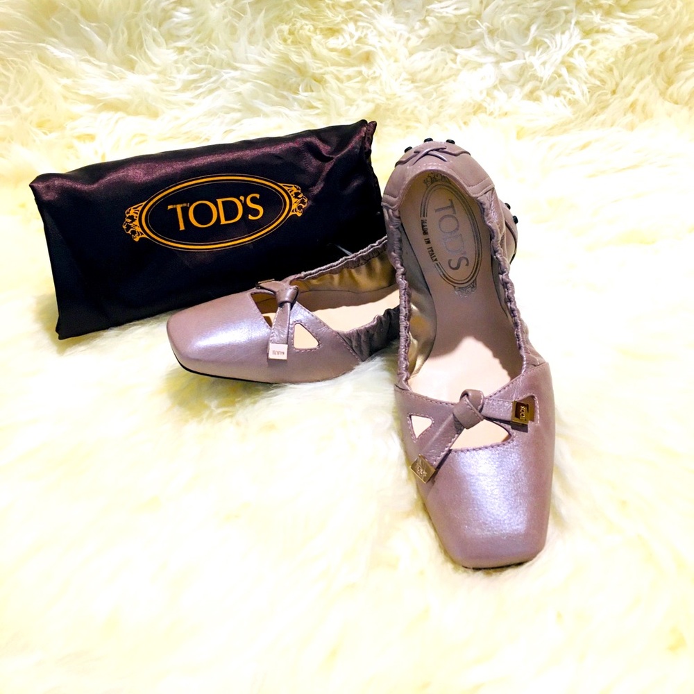 Tod’s New Degas Ballet Flats